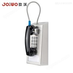 玖沃直销电话机 JWAT133 不锈钢拉丝外壳