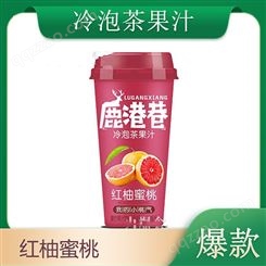 冷泡茶果汁红柚蜜桃400ml*8杯网红高颜值饮品