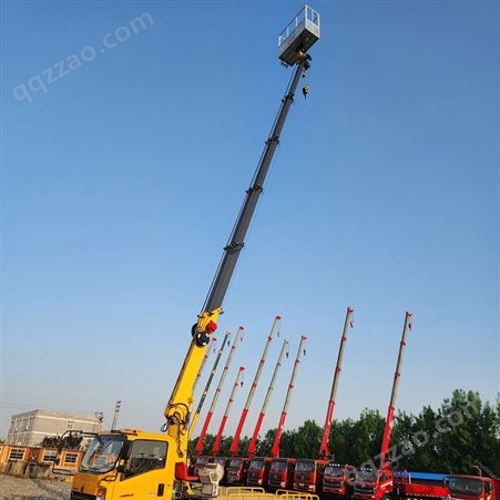 4吨起重吊装运输 项目施工车载式 随车吊高空作业车 车载式登高车