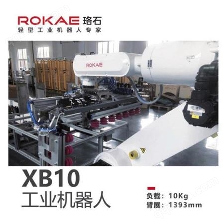 ROKAE珞石六轴工业机器人XB10负载10kg上下料分拣检测食品3C