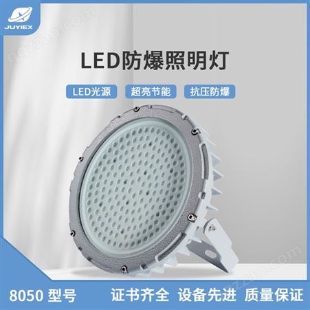 8050型LED防爆灯 8050型圆形压铸铝防尘防水防爆加油站工厂照明灯