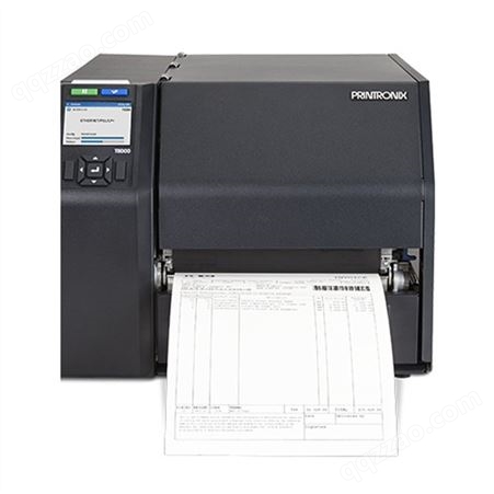 T6000e系列6英寸轻工业型全彩色打印机商标不干胶贴纸喷墨打印机