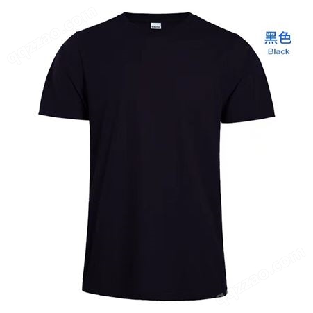 天乐克170克精梳棉成人圆领短袖T恤衫 M170C纯棉时装版型