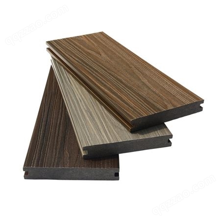 楼顶花园地板露台木塑地板阳台塑木压花地板花箱