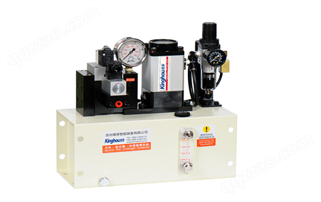 液压快速换模系统气动泵组合-精厚PF081P2V单泵头二回路
