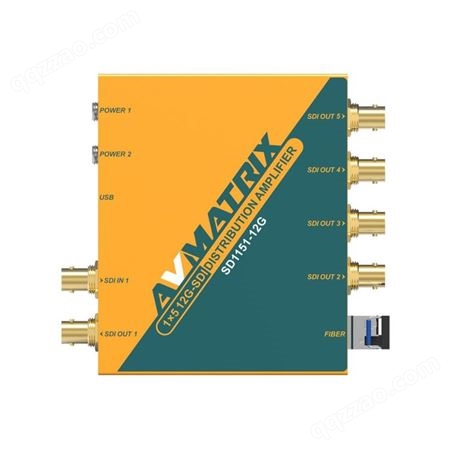 AVMATRIX迈拓斯 一分五12G-SDI信号分配器SD1151-12G