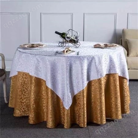 木杉 展会宴会桌布 商用场所餐厅客厅单色台布会议桌裙定制