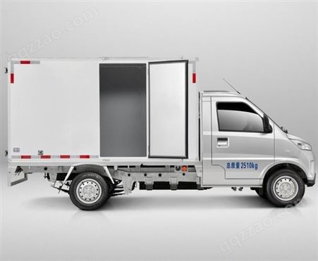 五菱新能源纯电动商用货运厢式货车 双层电卡厢货箱货 物流车