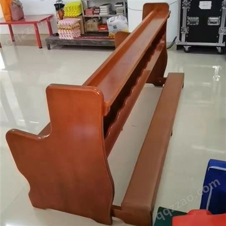 教会配套桌椅 颜色尺寸可定制 各地直接发货 恒森
