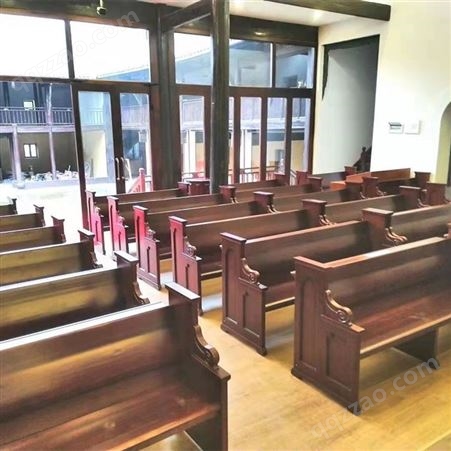 四平教堂长椅椅厂家批发 用途 教会使用 教会用品 多种教会用品