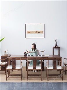 干泡茶桌椅组合新中式现代简约茶几阳台实木茶桌办公室功夫泡茶台