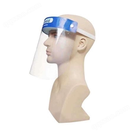 矿用工厂用全脸防护面罩 头戴式防护面屏 透明防雾防飞沫隔离罩