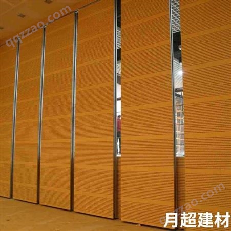 重庆大型会议室活动墙体定制 月超建材隔断生产