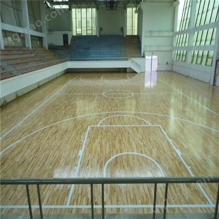 胜滨体育供应 户外用 健身房用 复合木地板 经久耐用