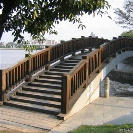 沈阳景观桥 防腐木桥定做厂家 天意园林承接各类防腐木工程设计施工