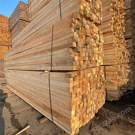 松木原木 4米6米12米河道加固松木桩 建筑工程木材 可