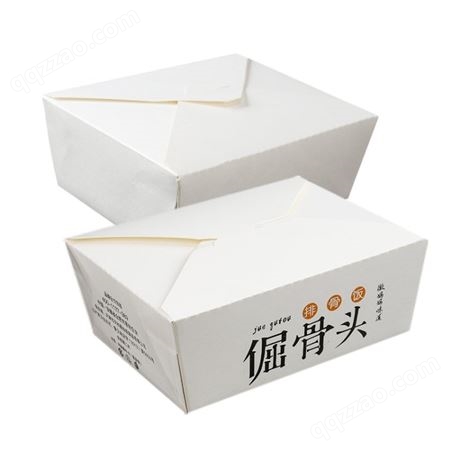 盒小美定制口杯纸饭盒 水果沙拉纸盒便当盒 批发一次性外卖打包快餐盒安徽合肥