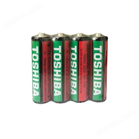 东芝TOSHIBA 5号碳性电池 R6SG 15G AA铁壳电池玩具钟表 五号电池