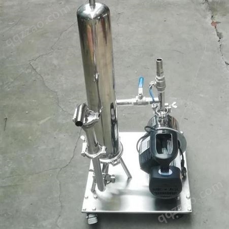 广涛GL002 厂家供应白酒过滤器 白酒过滤机 白酒净化器 材质不锈钢304/316