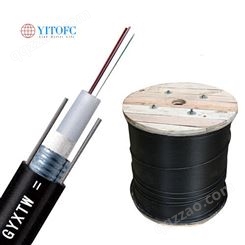 4芯室外光缆 铠装束管式单模光纤光缆 GYXTW光缆线 电信级