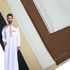 欧瑞纺织 全涤48+150D 超细旦柔软面料 长袍面料 中东服装坯布