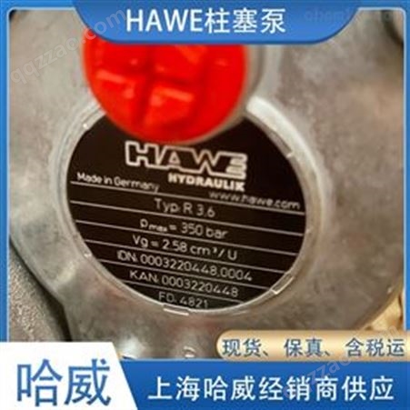 哈威柱塞泵R 3.6液压泵德国HAWE