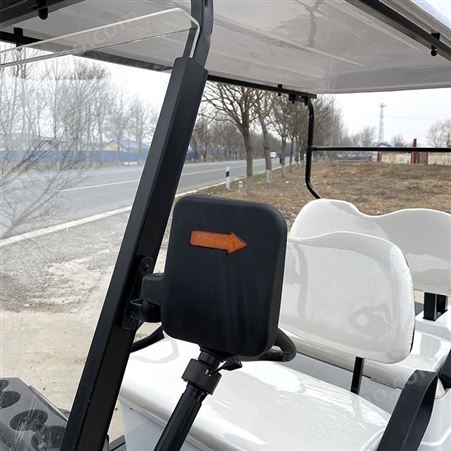 4座电动高尔夫球车 景区游览接待车 60v厂区电瓶执勤代步车