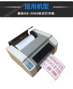 丽标KB3000电力标识打印机宽幅标签打印机杆号牌机KB3000