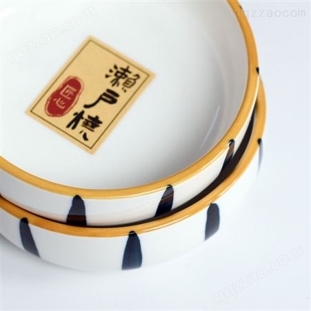 CODA濑户烧餐具20件套D2023 简约日式家用釉下彩陶瓷餐具 饭碗盘汤碗大汤勺小勺